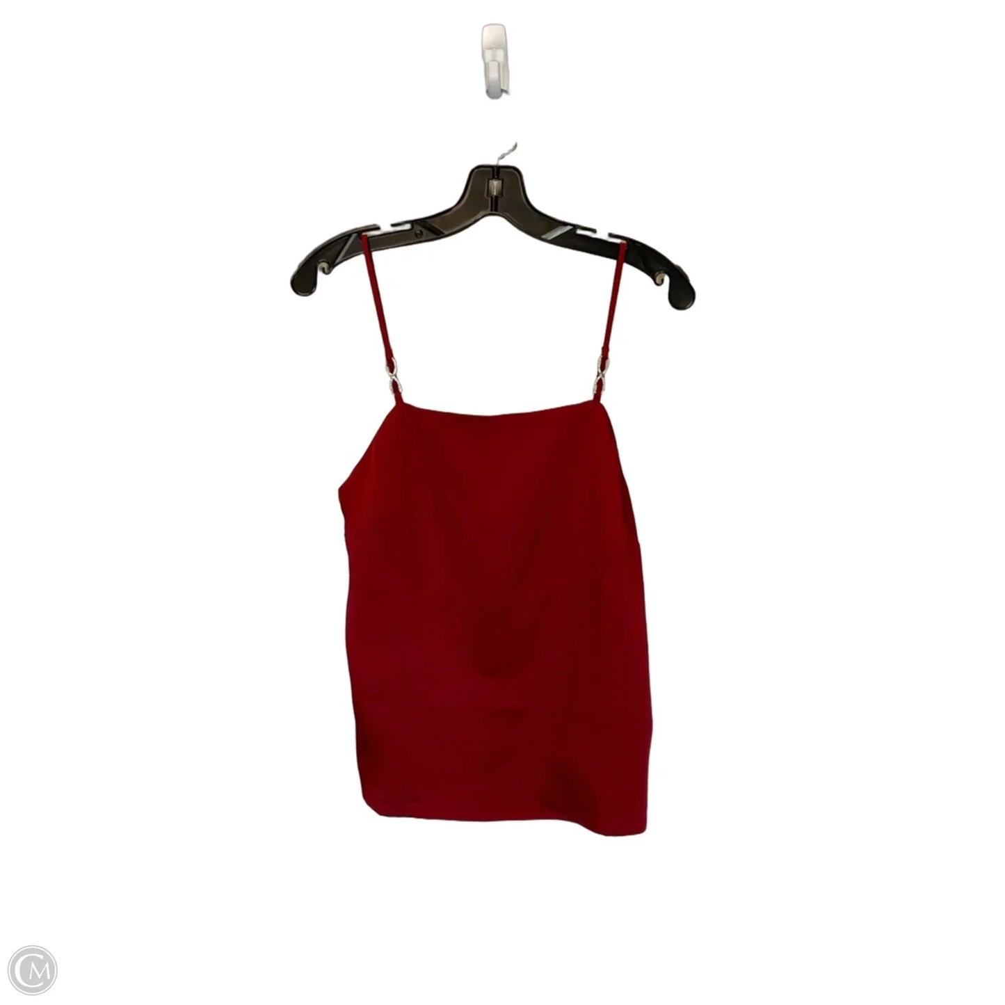 Top Sleeveless Basic By H&m In Red, Size: S