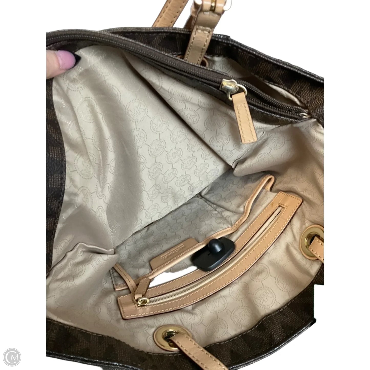 Handbag Designer By Michael Kors, Size: Large