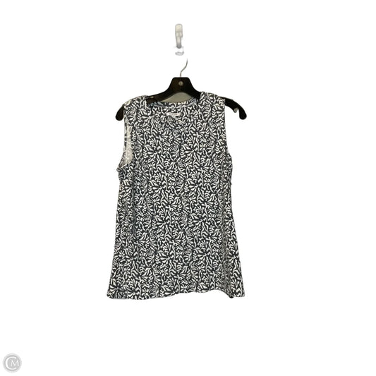 Top Sleeveless Basic By Chicos In Grey, Size: L