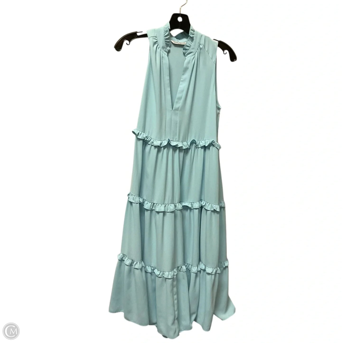 Dress Casual Maxi By Amanda Uprichard In Blue, Size: Xs