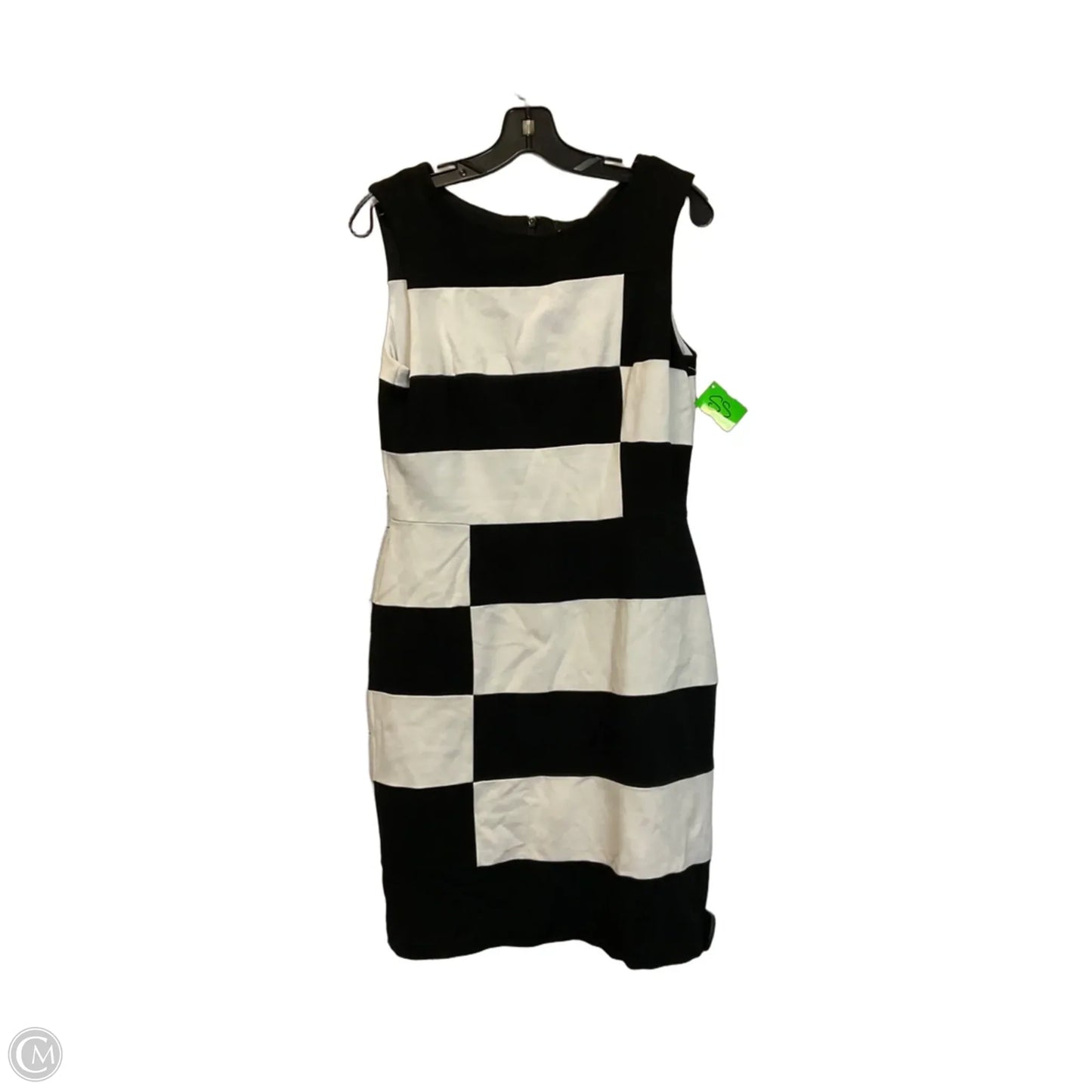 Dress Work By White House Black Market In Black & White, Size: 8
