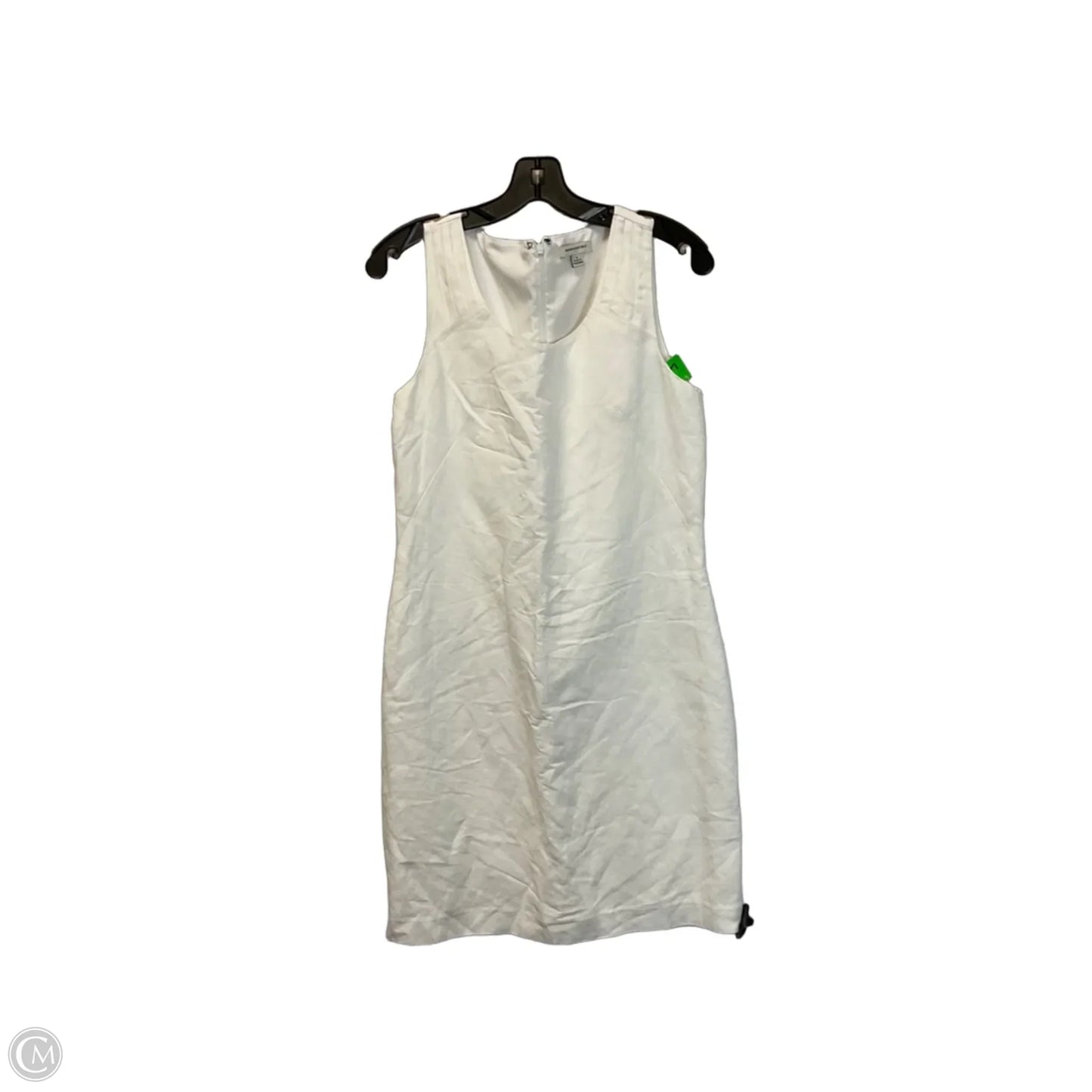 Dress Casual Midi By Banana Republic In White, Size: 6