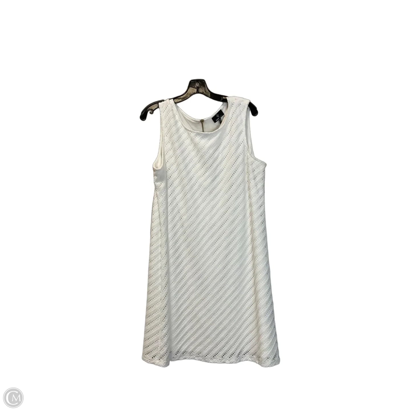 Dress Casual Midi By Ronnie Nicole In White, Size: 16