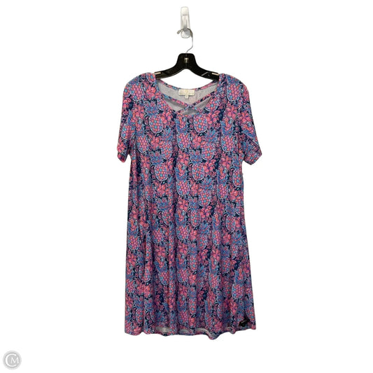 Dress Casual Midi By Simply Southern In Multi-colored, Size: M