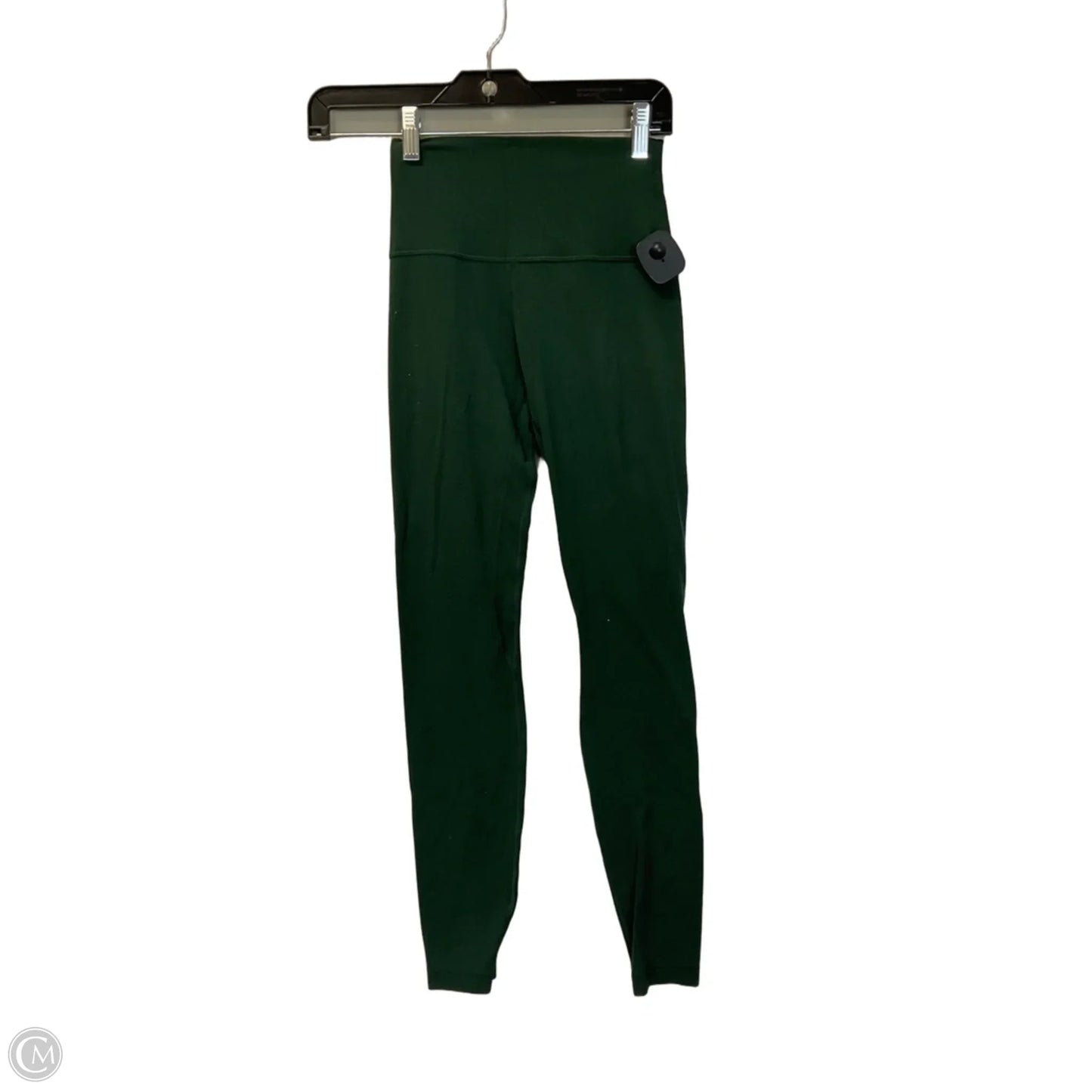 Athletic Leggings By Lululemon In Green, Size: 2