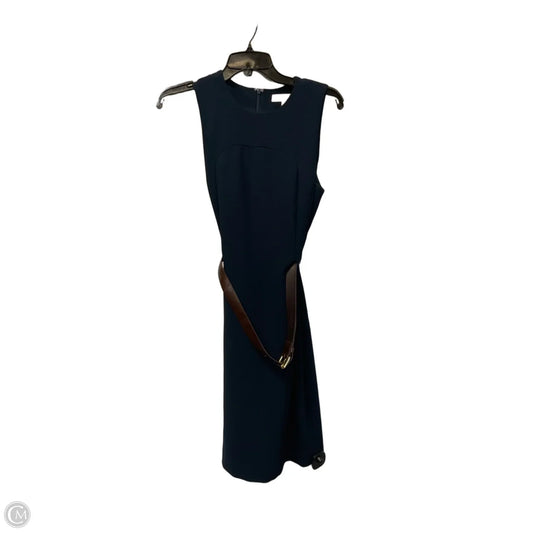 Dress Casual Midi By Michael By Michael Kors In Navy, Size: 6