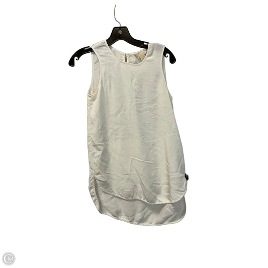 Top Sleeveless Basic By Michael By Michael Kors In White, Size: S