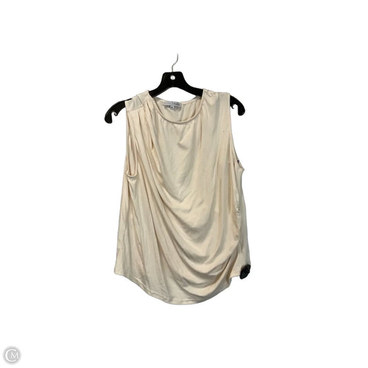 Top Sleeveless Basic By Baltic Born In Cream, Size: 2x