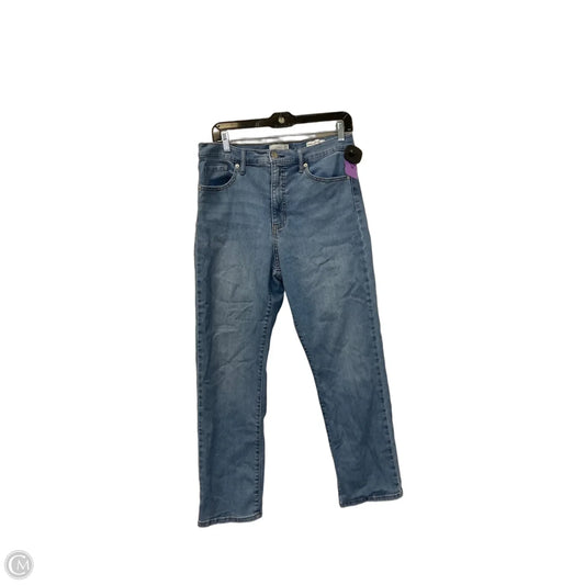 Jeans Straight By Jessica Simpson In Blue Denim, Size: 12