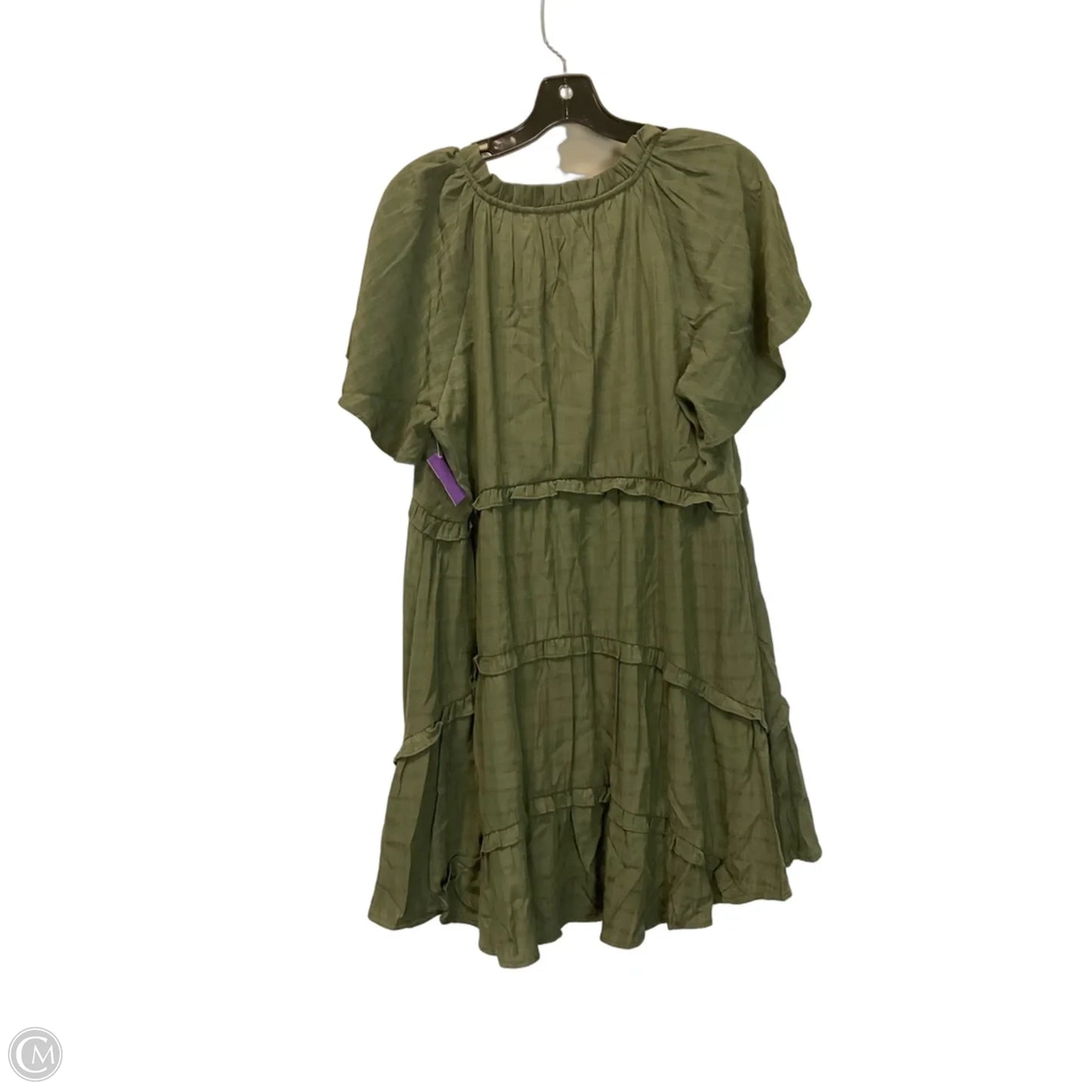 Dress Casual Midi By Entro In Green, Size: M