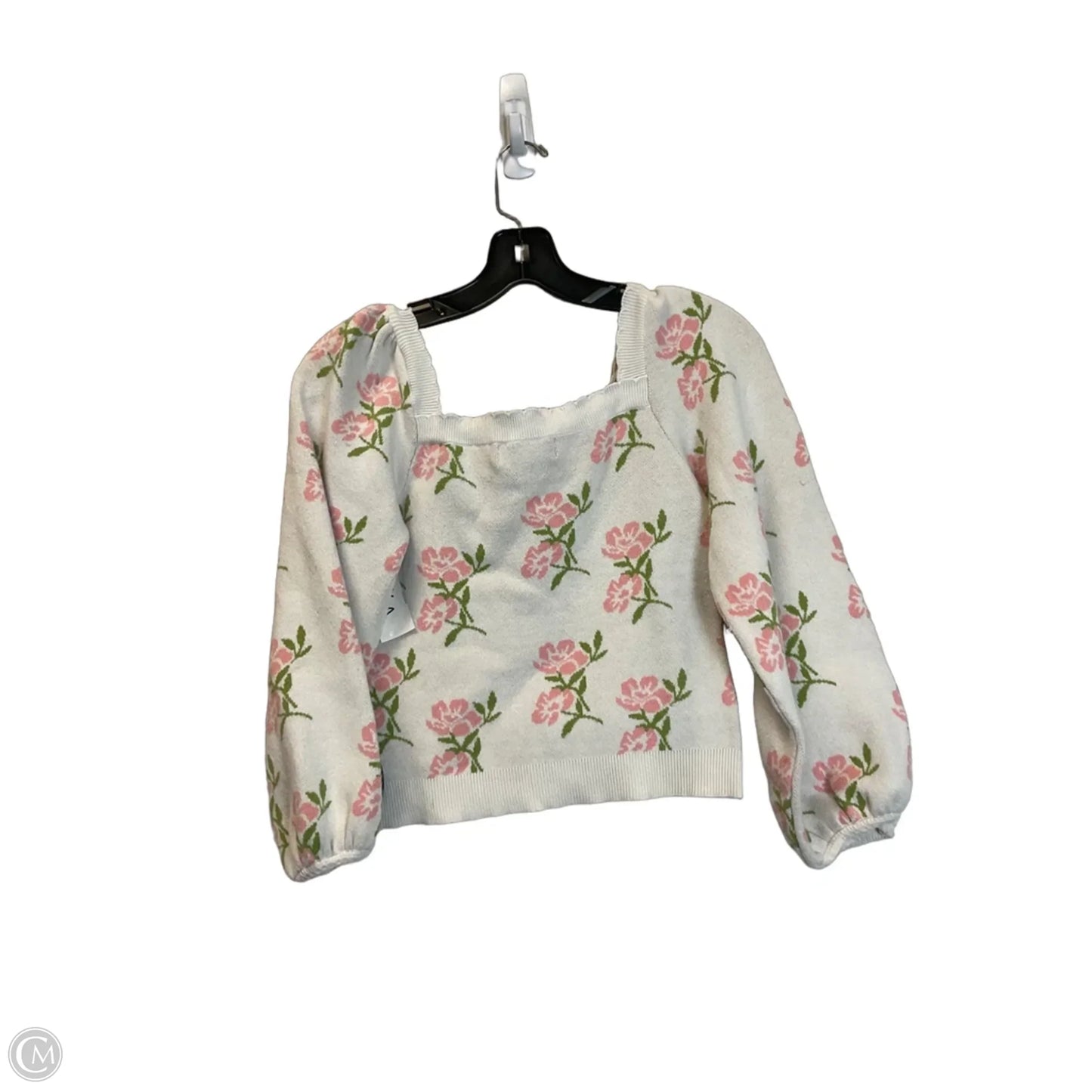 Sweater By Willow & Wind In Floral Print, Size: S
