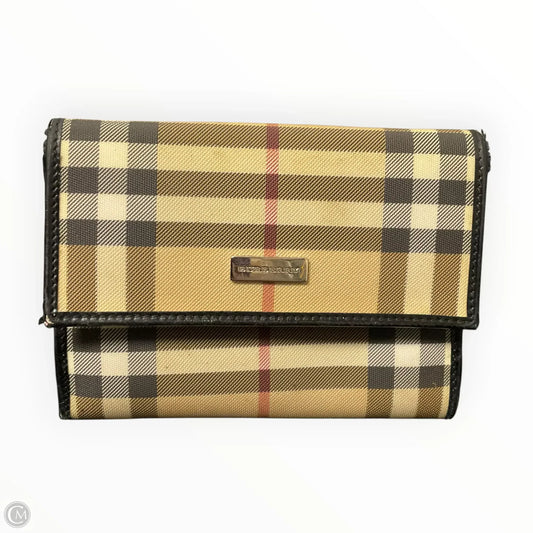 Wallet Luxury Designer By Burberry, Size: Small