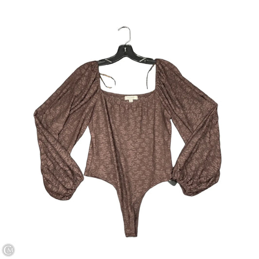 Bodysuit By Francesca’s In Brown, Size: L