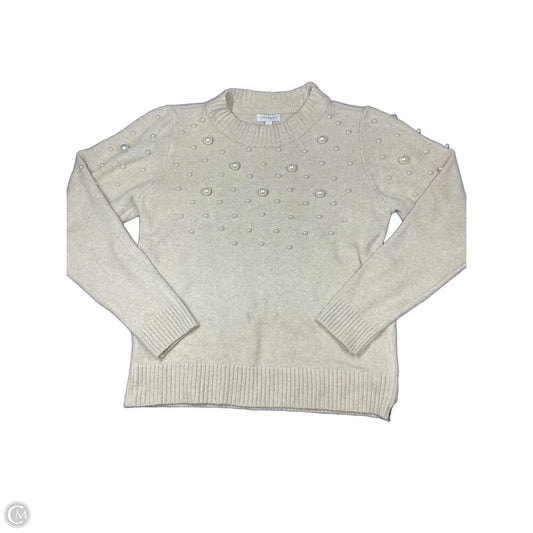 Sweater By Crown And Ivy In Tan, Size: S