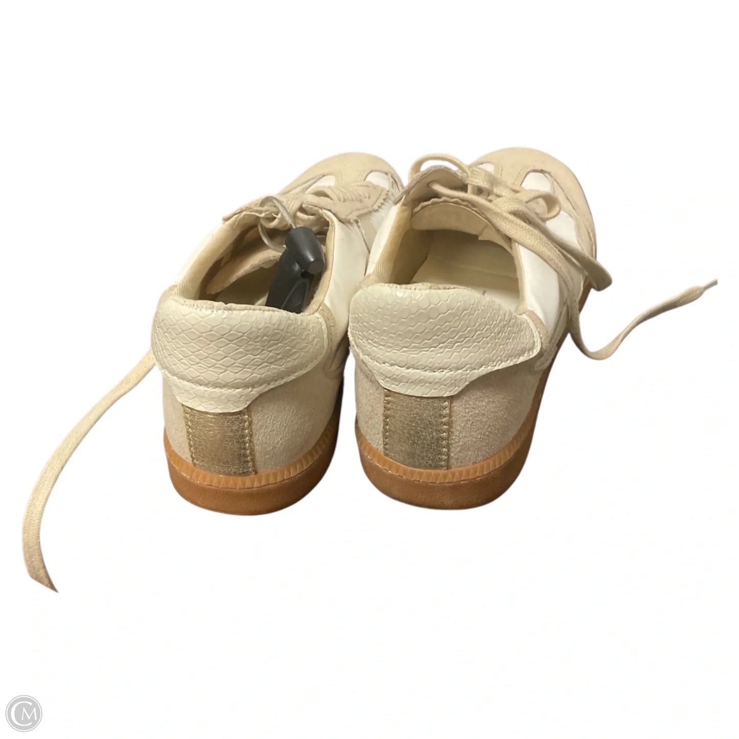 Shoes Sneakers By Dolce Vita In Cream & Tan, Size: 8