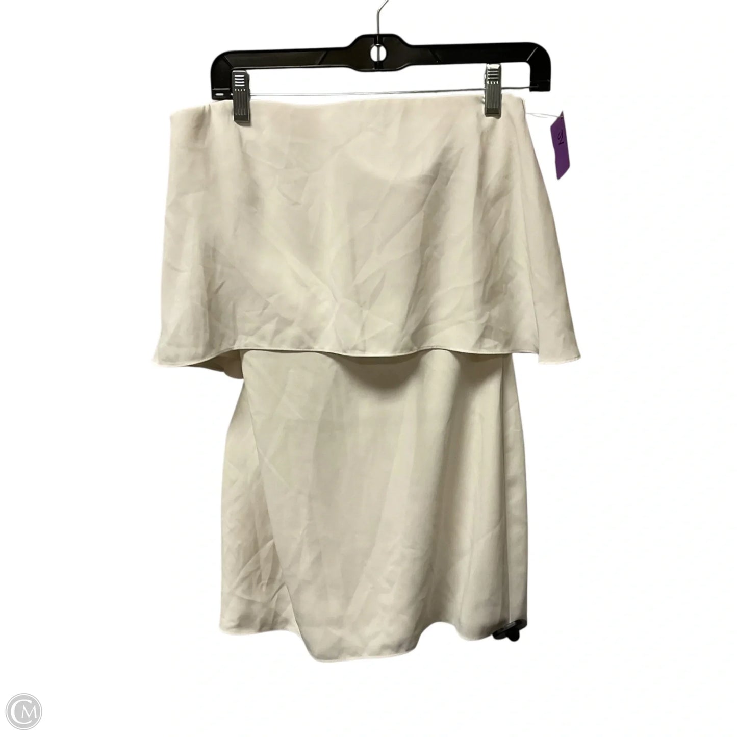 Dress Party Short By Amanda Uprichard In Cream, Size: S