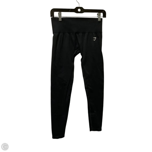 Athletic Leggings Capris By Gym Shark In Black, Size: S