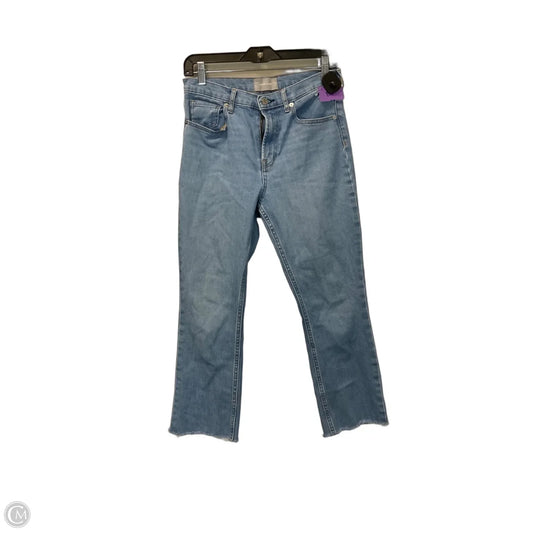 Jeans Straight By Everlane In Blue Denim, Size: 6