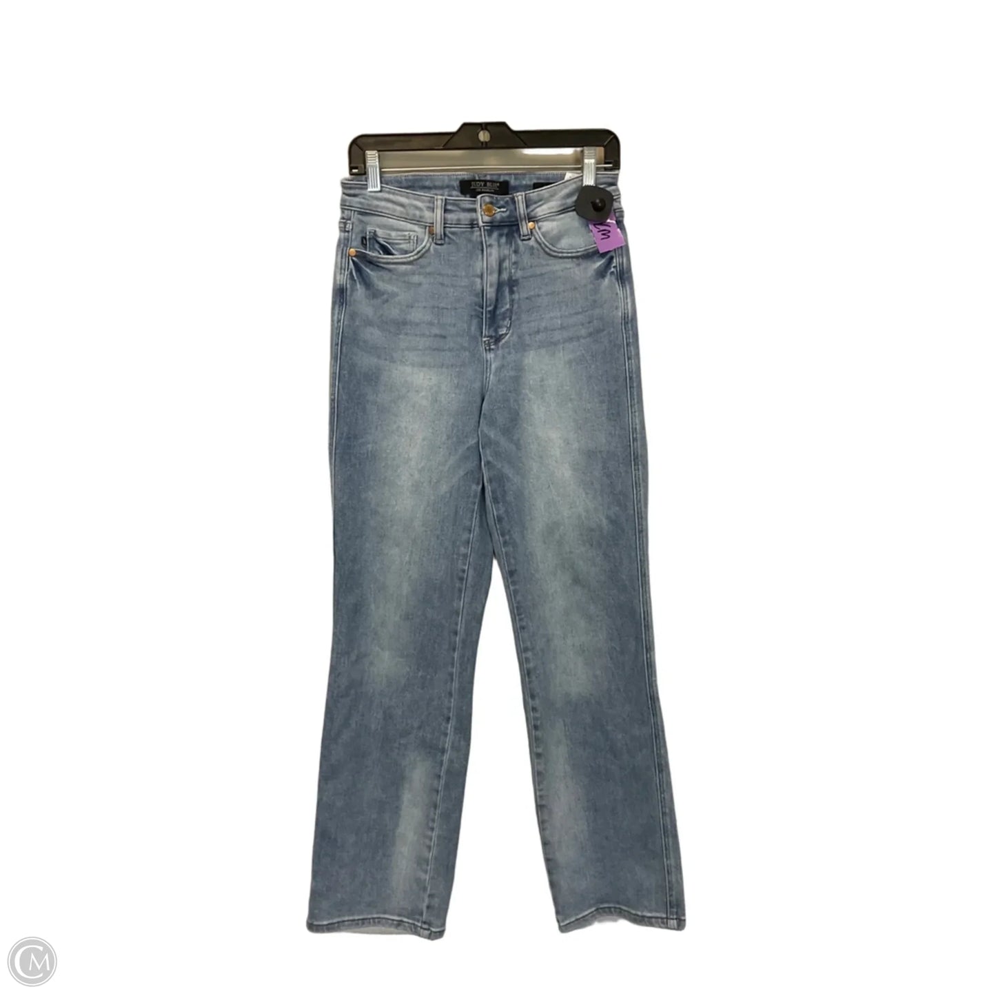 Jeans Straight By Judy Blue In Blue Denim, Size: 6