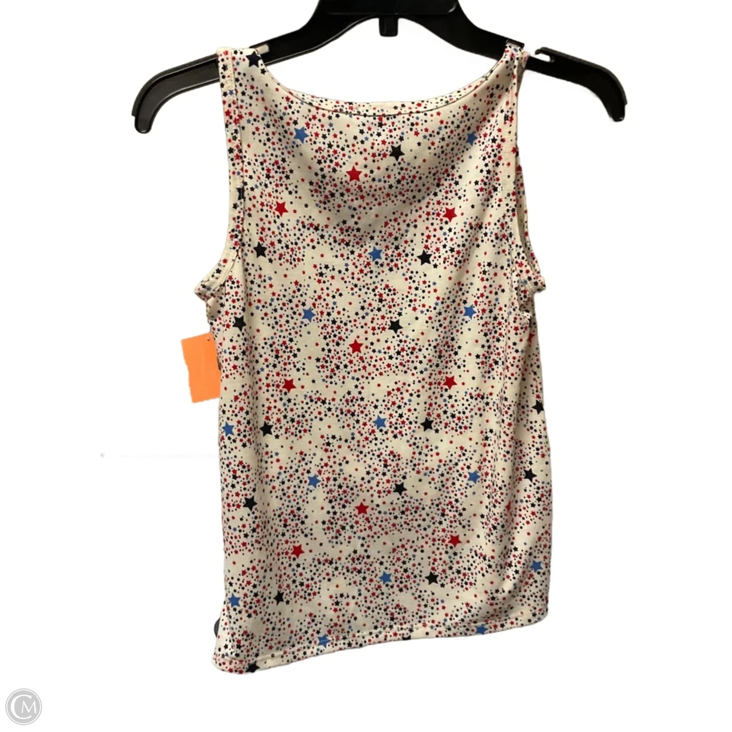 Top Sleeveless By Freshman In Cream, Size: Xs
