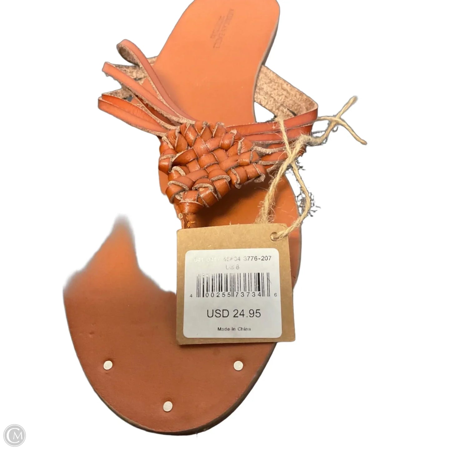 Sandals Flip Flops By American Eagle In Brown, Size: 8