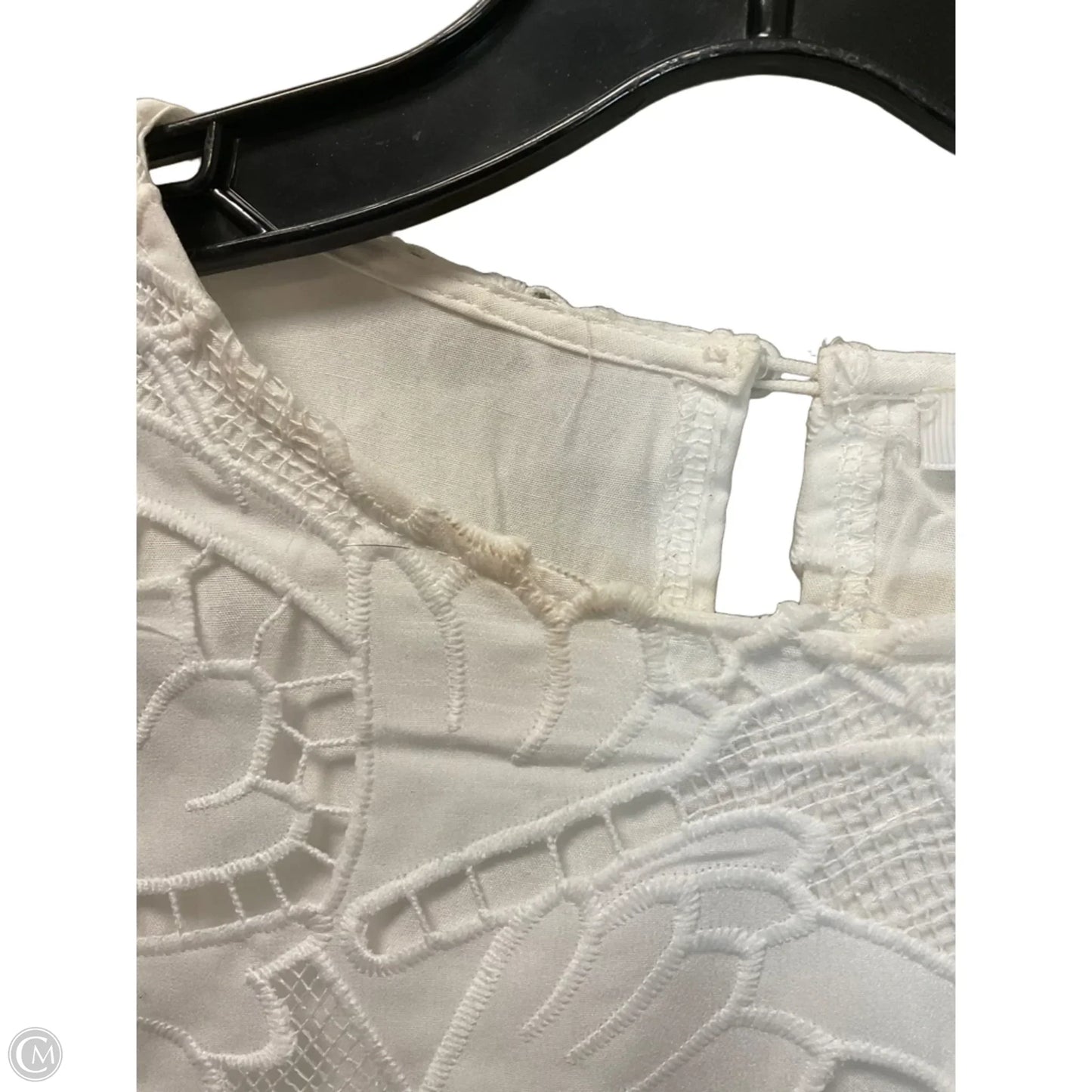 Dress Casual Short By Tcec In Cream, Size: M