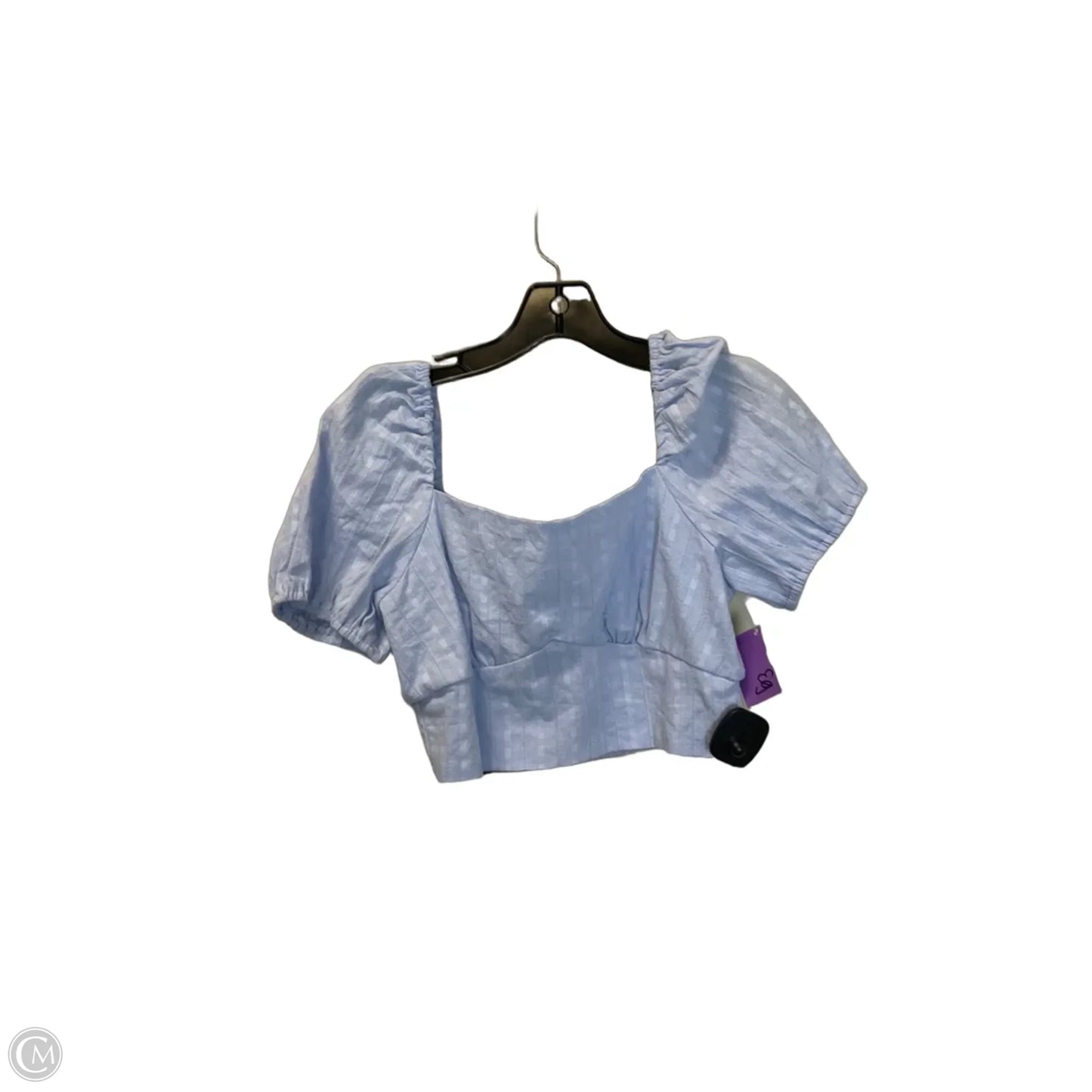 Top Sleeveless By Hyfve In Blue, Size: S