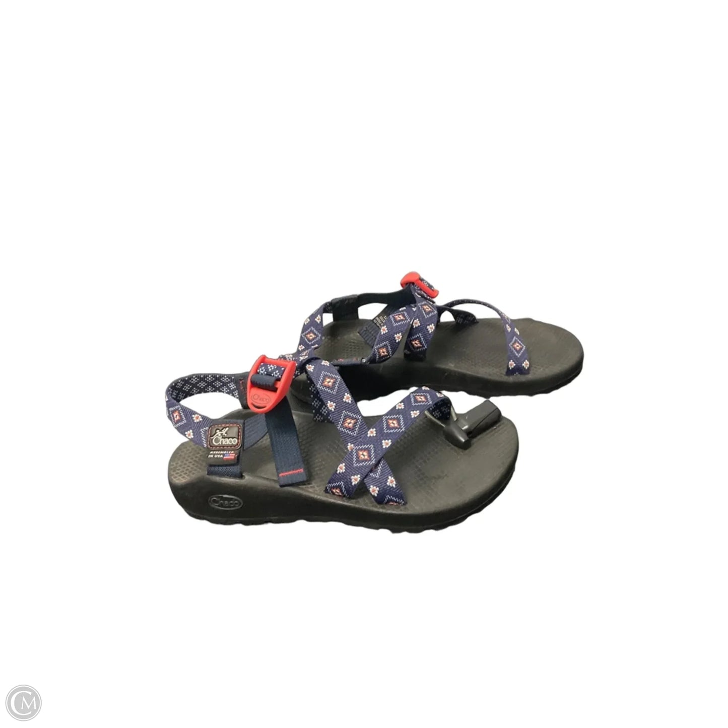Sandals Sport By Chacos In Black & Blue, Size: 8