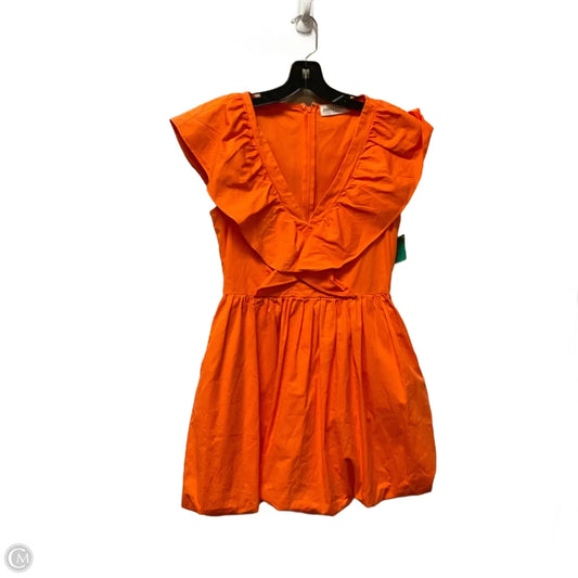 Dress Casual Short By Clothes Mentor In Orange, Size: S