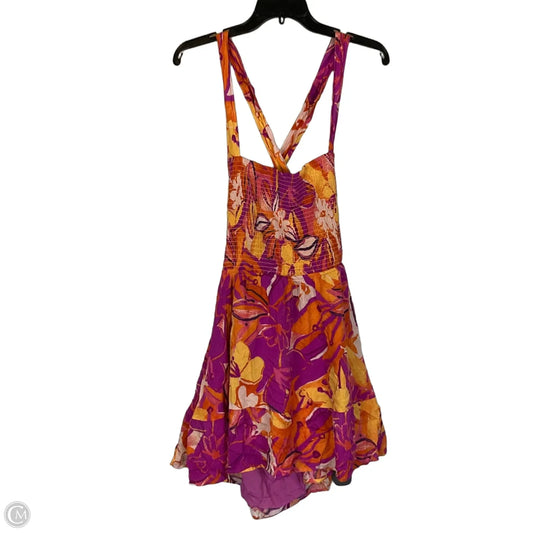 Dress Casual Short By Pink Lily In Pink, Size: Xl