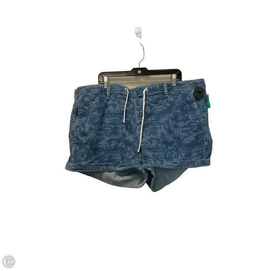 Shorts By Torrid In Blue Denim, Size: 3x