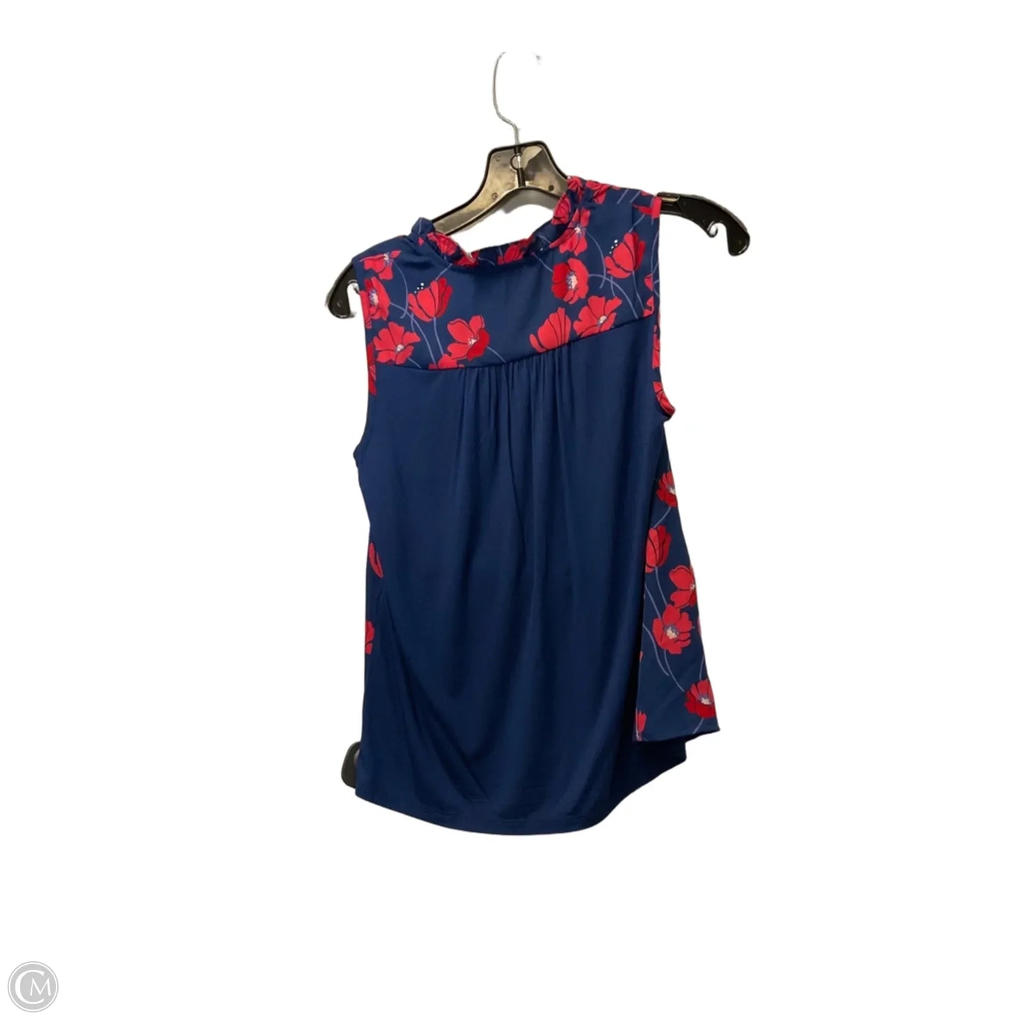 Top Sleeveless By Hawthorn In Navy, Size: Xs