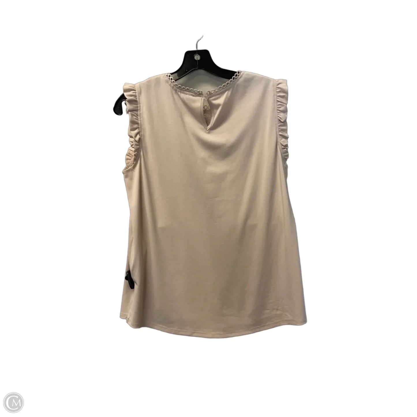 Top Sleeveless By Adrianna Papell In Pink, Size: S