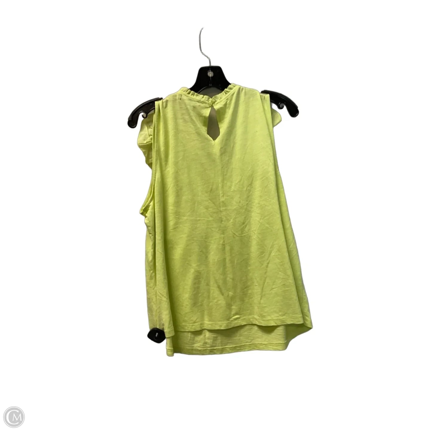 Top Sleeveless By Clothes Mentor In Green, Size: Xl