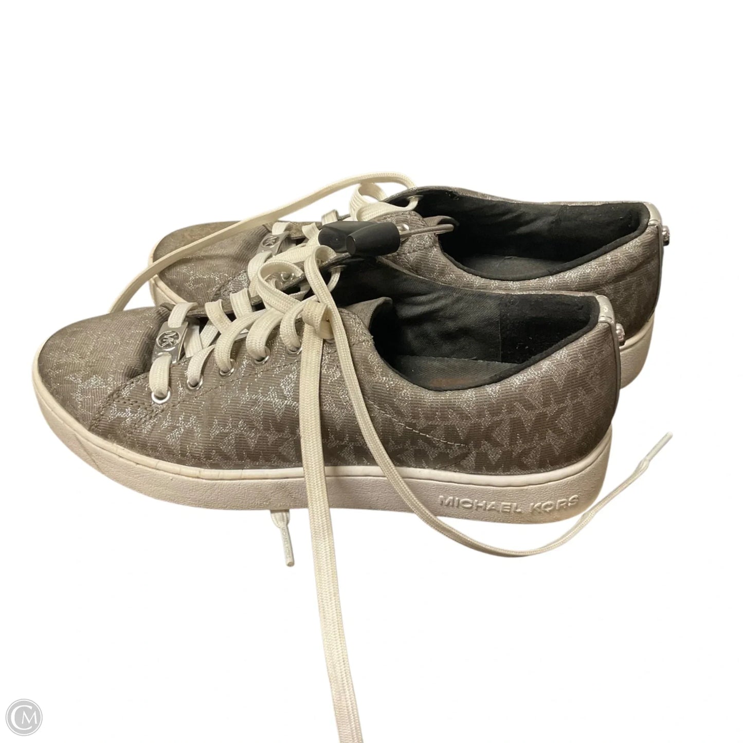 Shoes Designer By Michael Kors In Grey, Size: 7