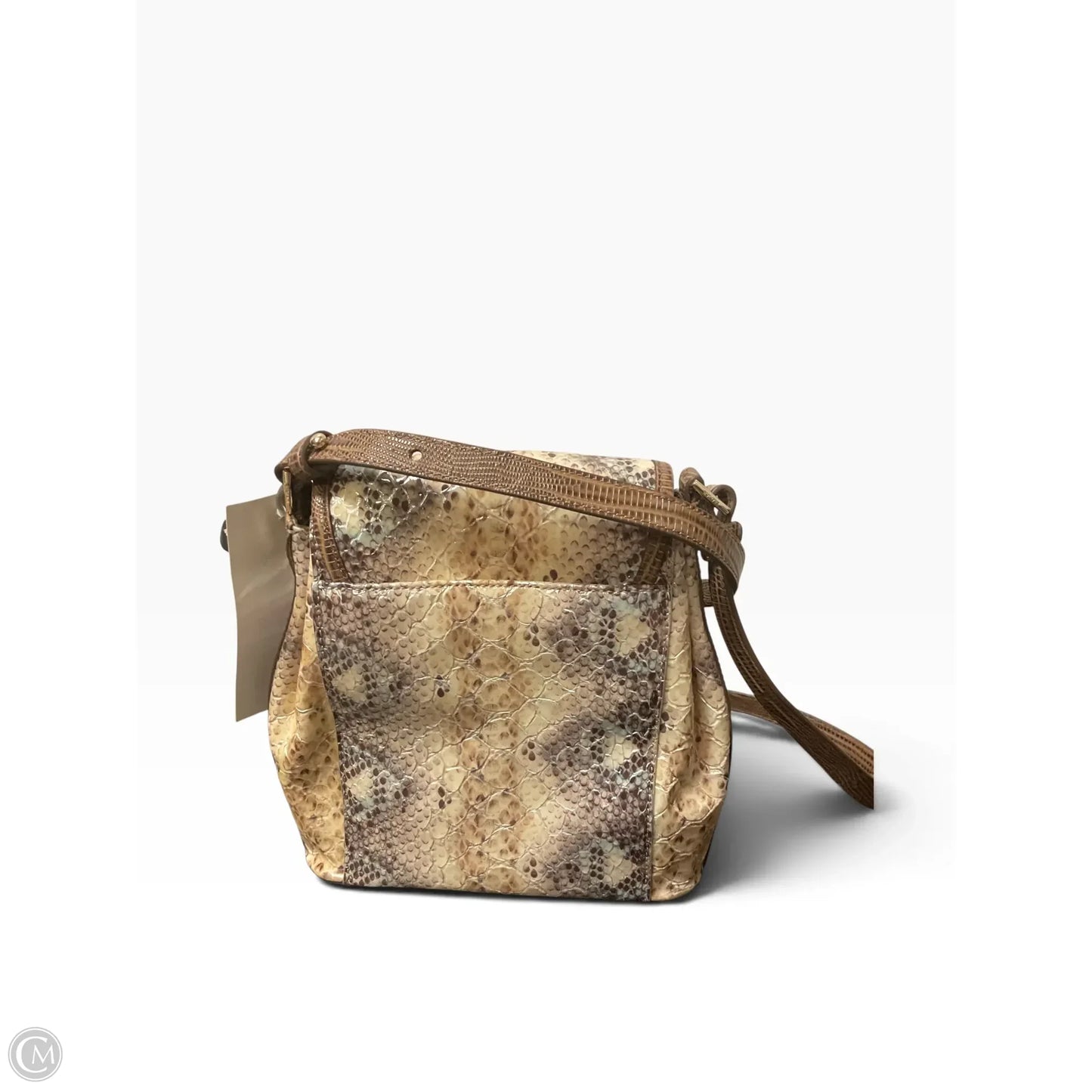 Crossbody Designer By Brahmin, Size: Medium