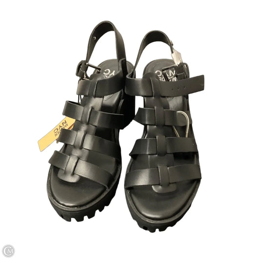 Shoes Heels Block By Madden Nyc In Black, Size: 8.5