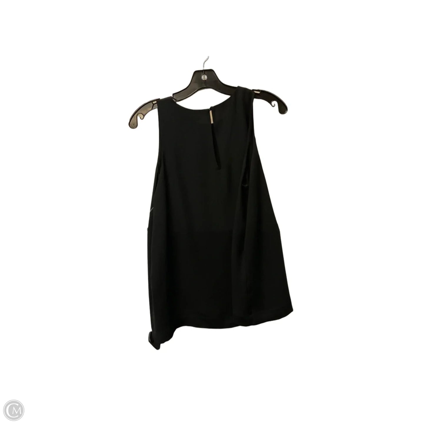 Top Sleeveless By Ann Taylor In Black, Size: M