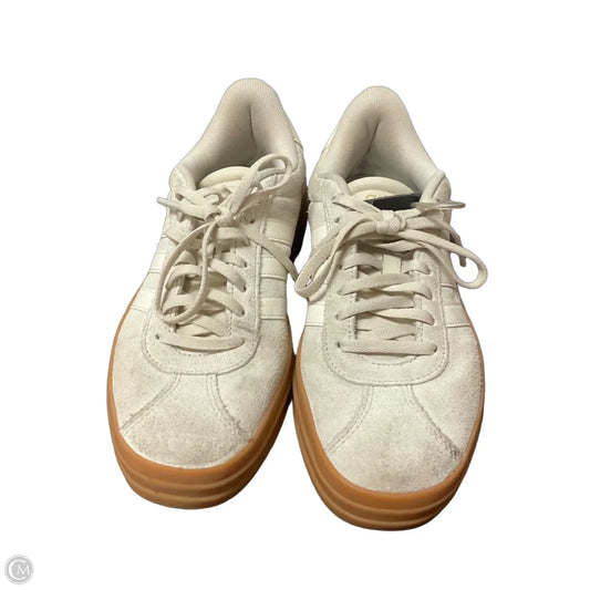Shoes Sneakers Platform By Adidas In Tan, Size: 8