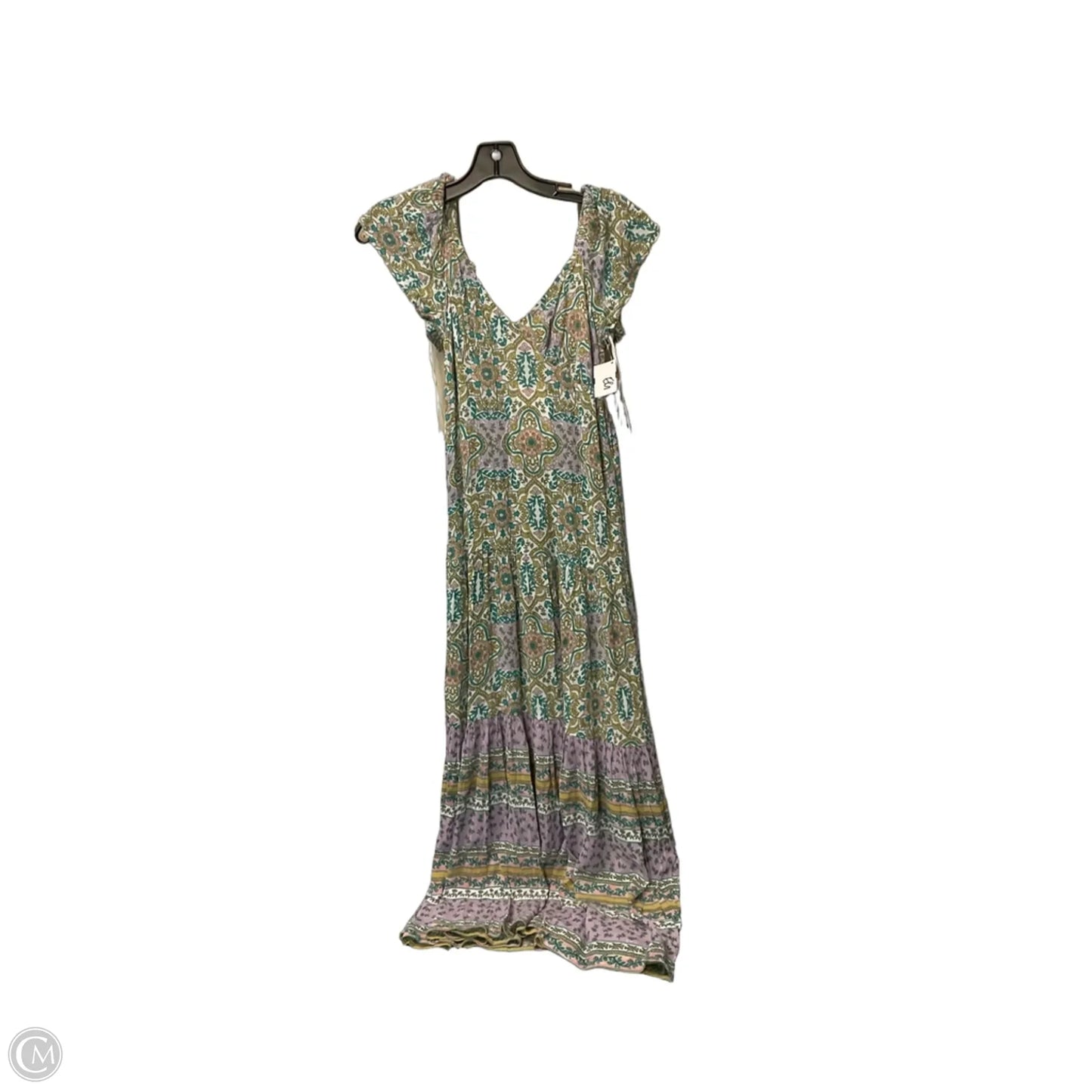 Dress Casual Maxi By Billabong In Floral Print, Size: S