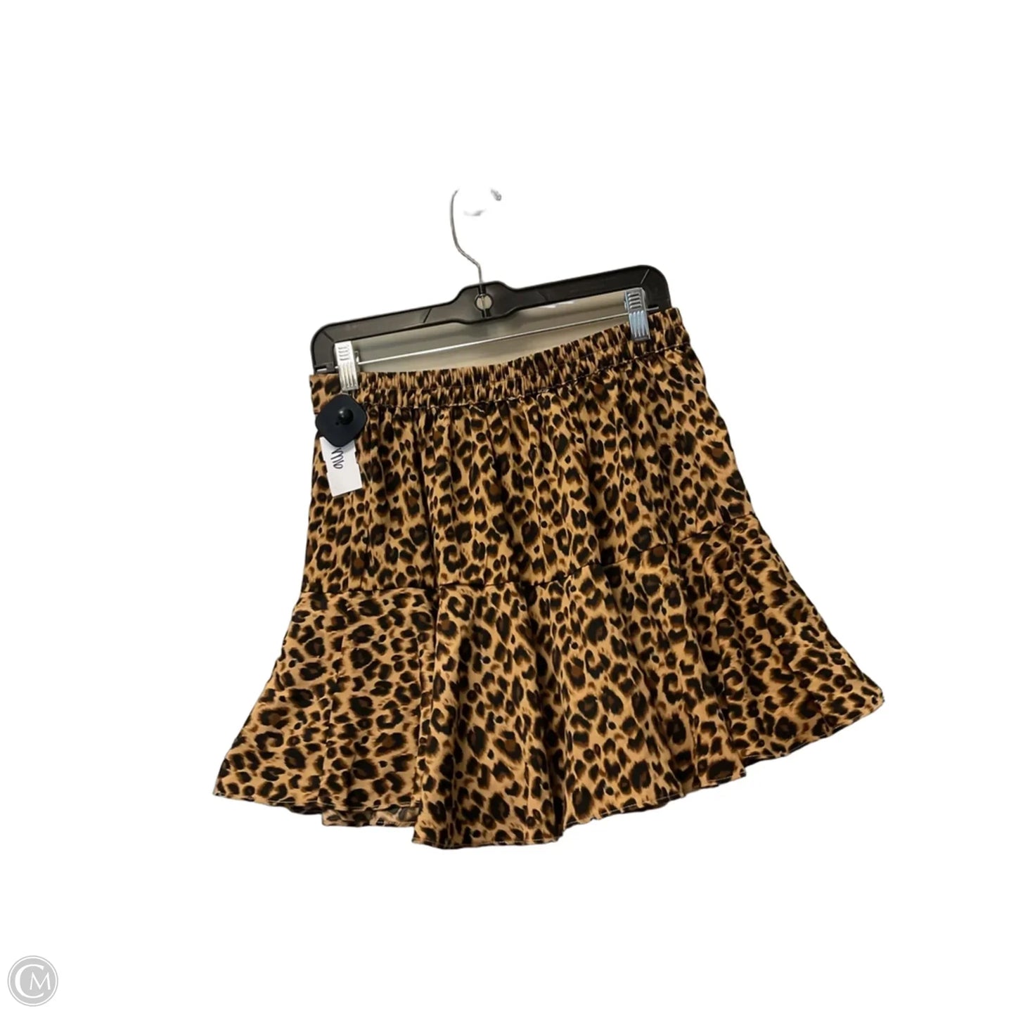 Skirt Mini & Short By Loveriche In Animal Print, Size: L