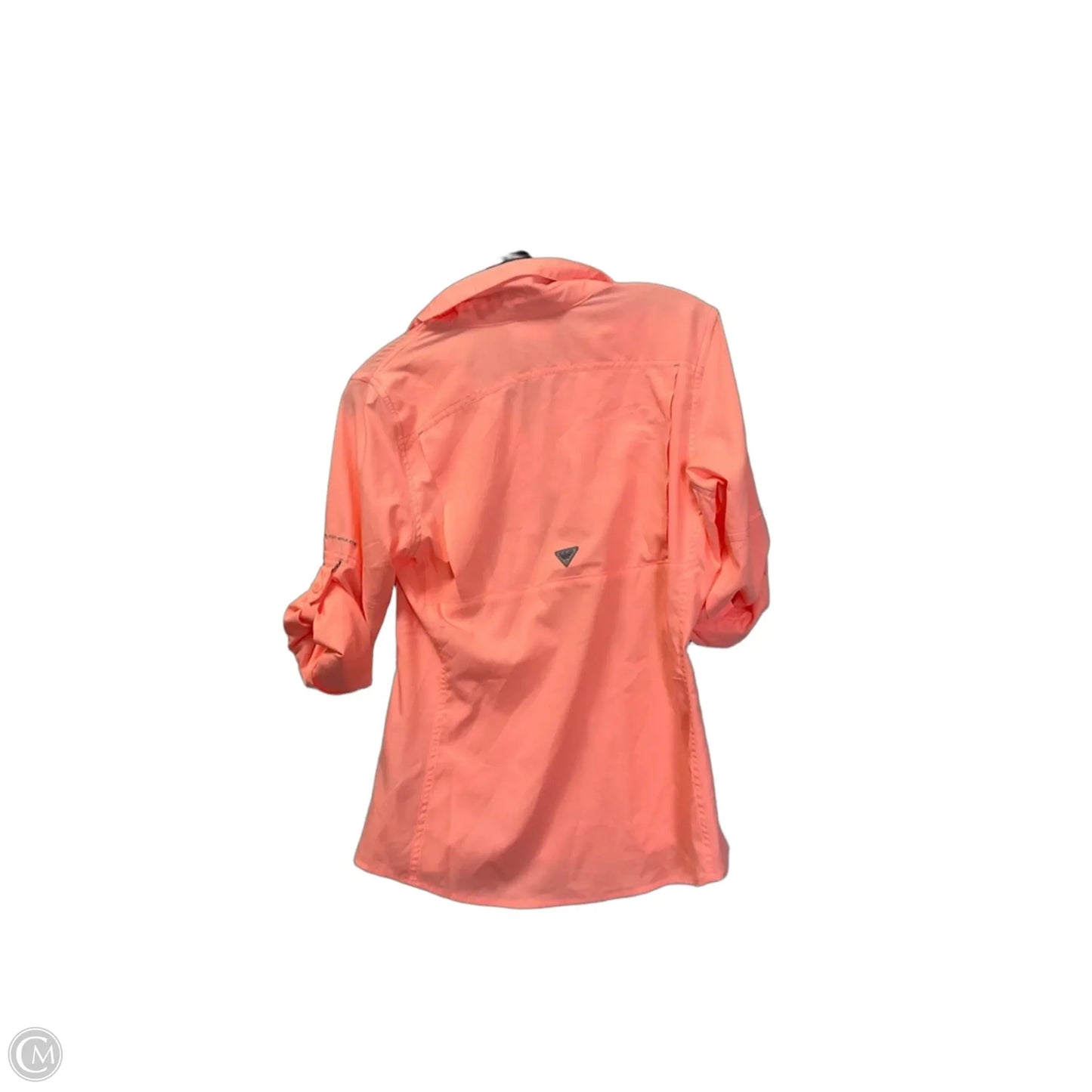 Top 3/4 Sleeve By Columbia In Coral, Size: S