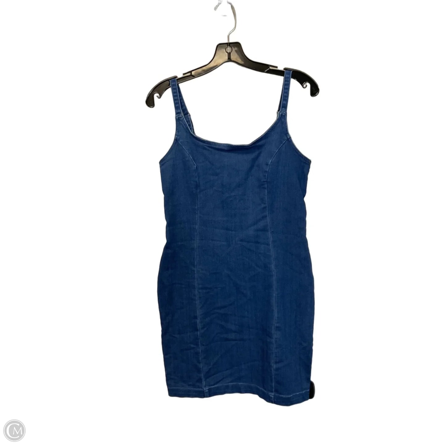 Dress Casual Short By Iris In Blue Denim, Size: M