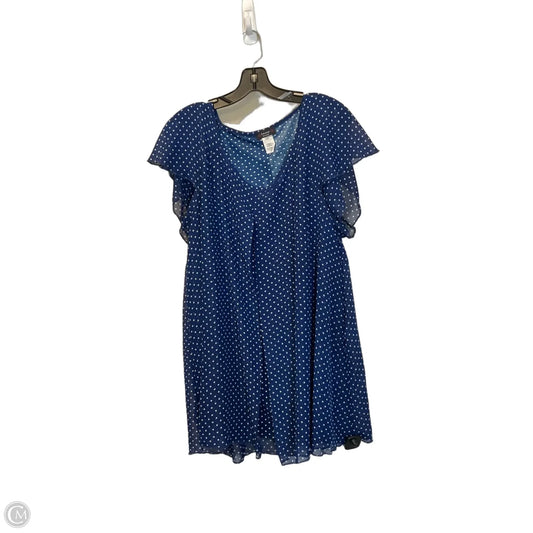 Top Short Sleeve By Cocomo In Blue, Size: 2x