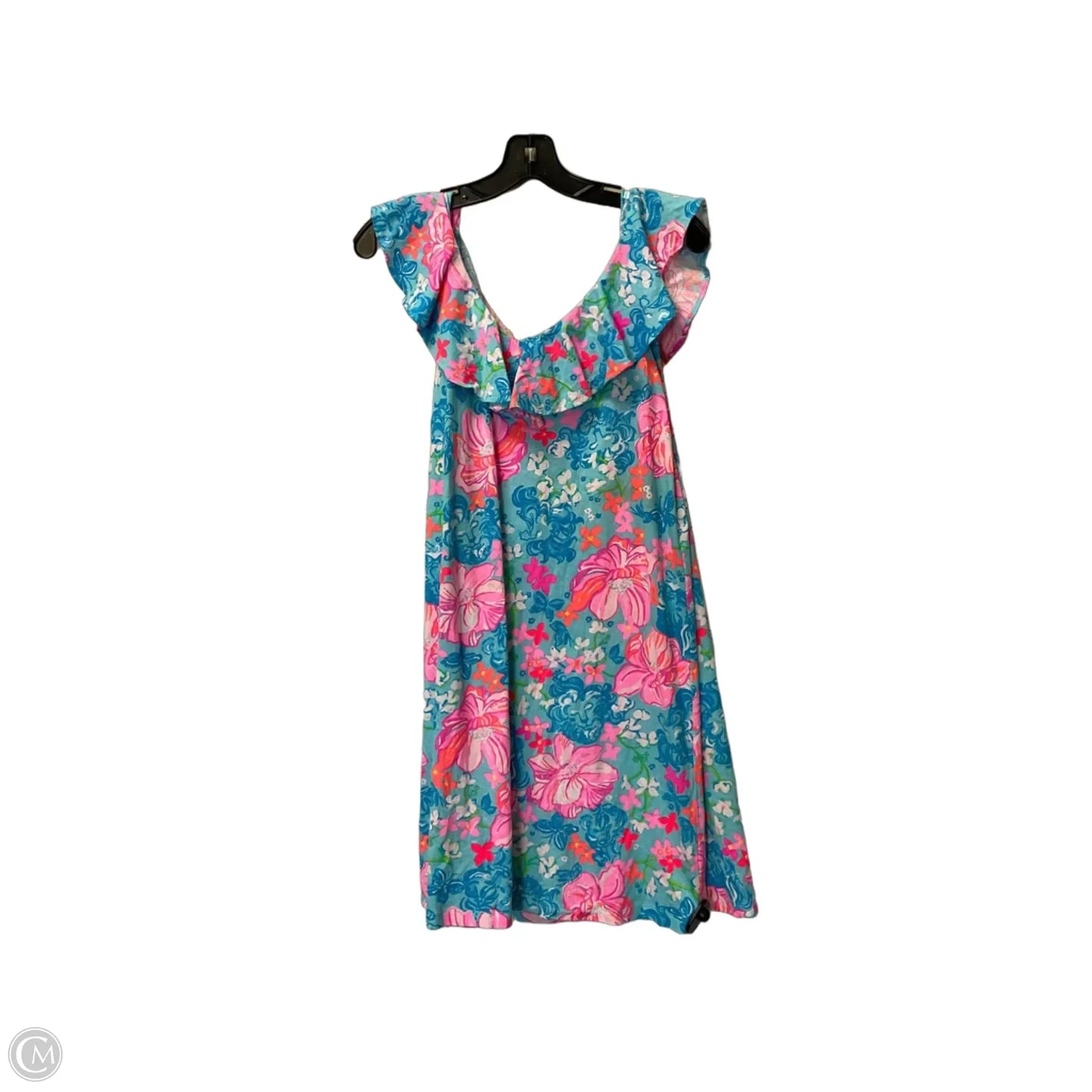 Dress Designer By Lilly Pulitzer In Floral Print, Size: M