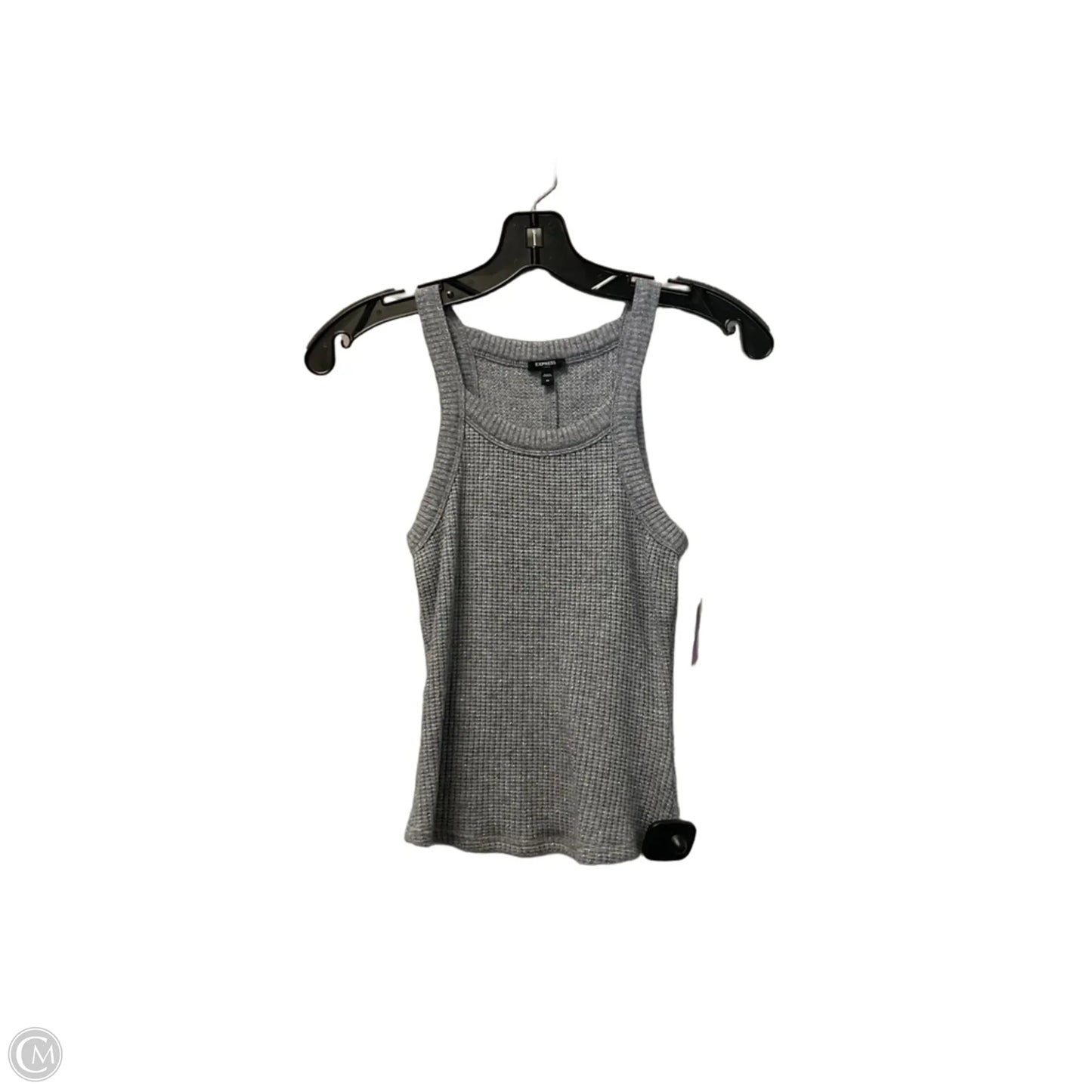 Top Sleeveless By Express In Grey, Size: Xs