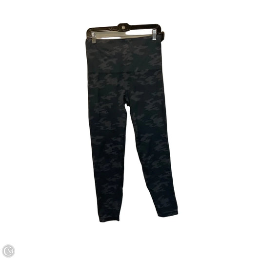 Athletic Leggings By Spanx In Camouflage Print, Size: 1x