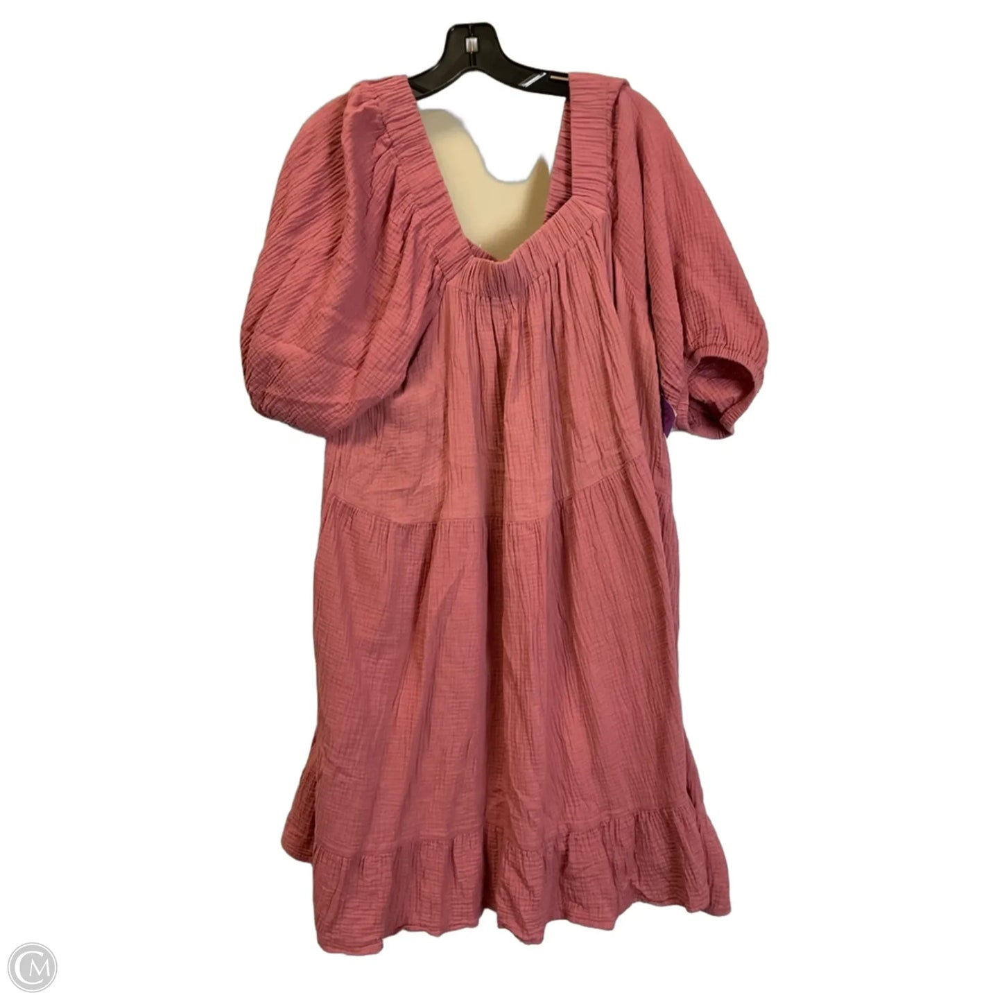 Dress Casual Short By Wonderly In Pink, Size: 2x