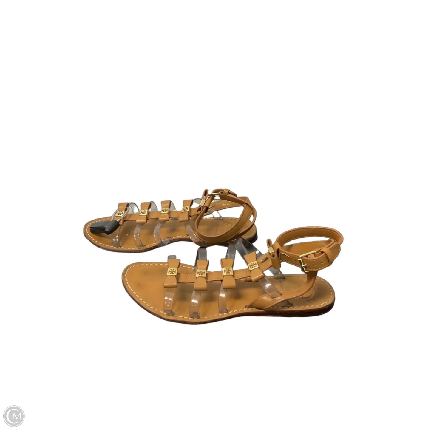 Sandals Designer By Tory Burch In Clear, Size: 7