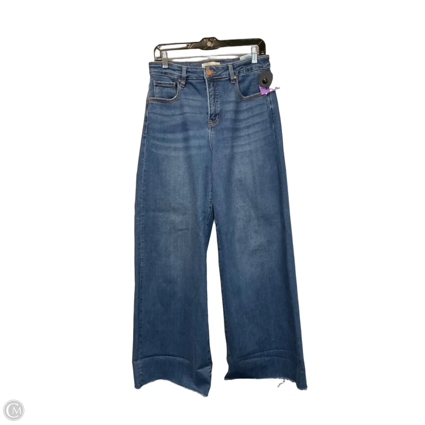 Jeans Wide Leg By Risen In Blue Denim, Size: 6